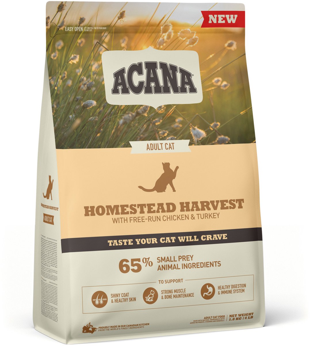 Acana kattenvoer homestead harvest - 1,8 kg