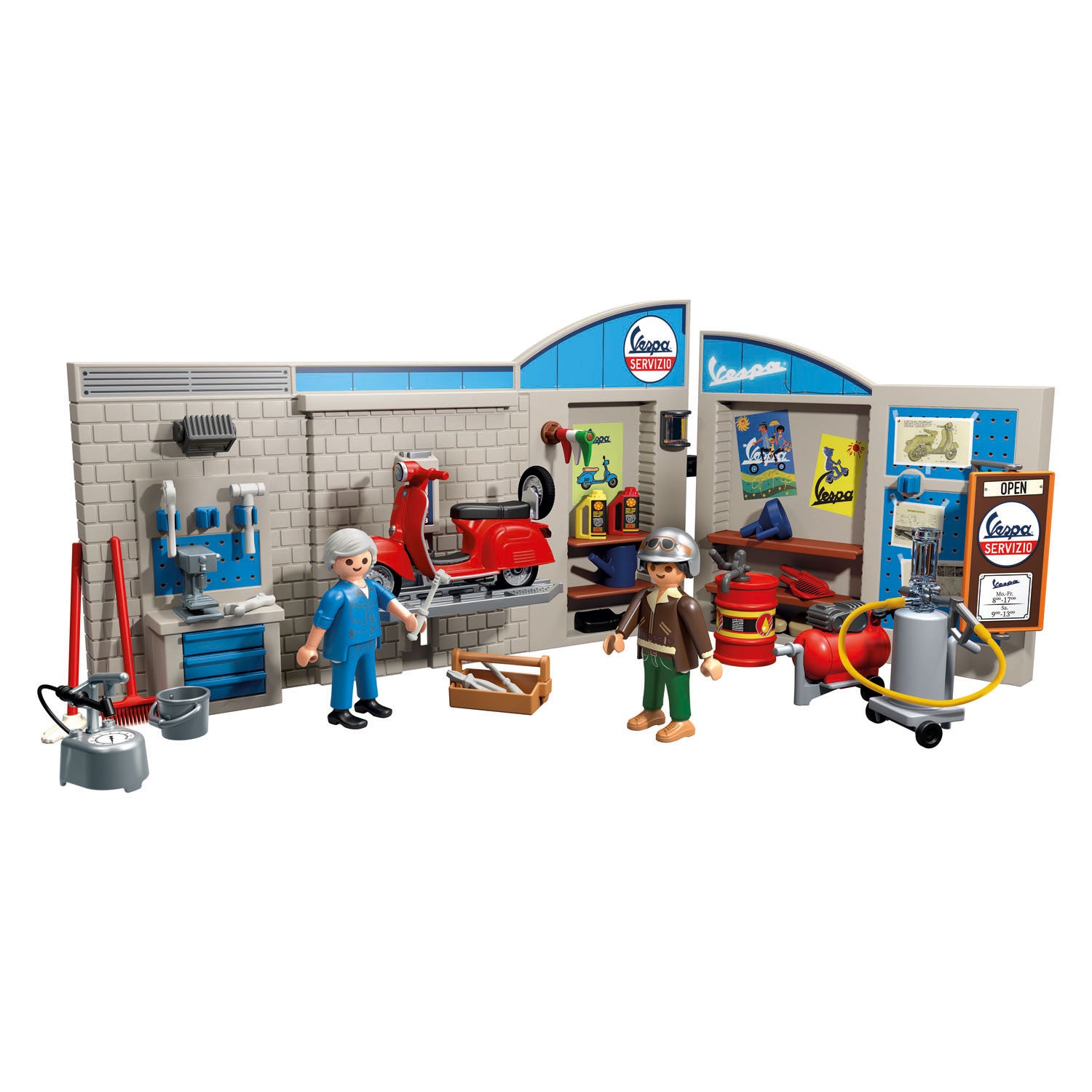 Playmobil 60s vespa garage - 71621