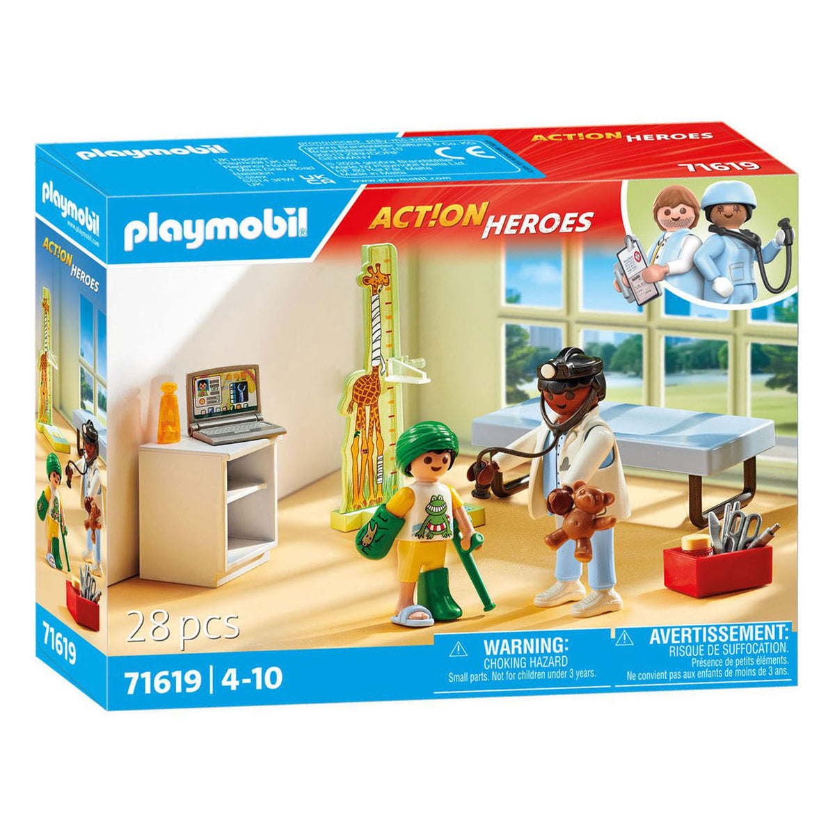 Playmobil 71619 kinderarts met teddybeer | 2 stuks