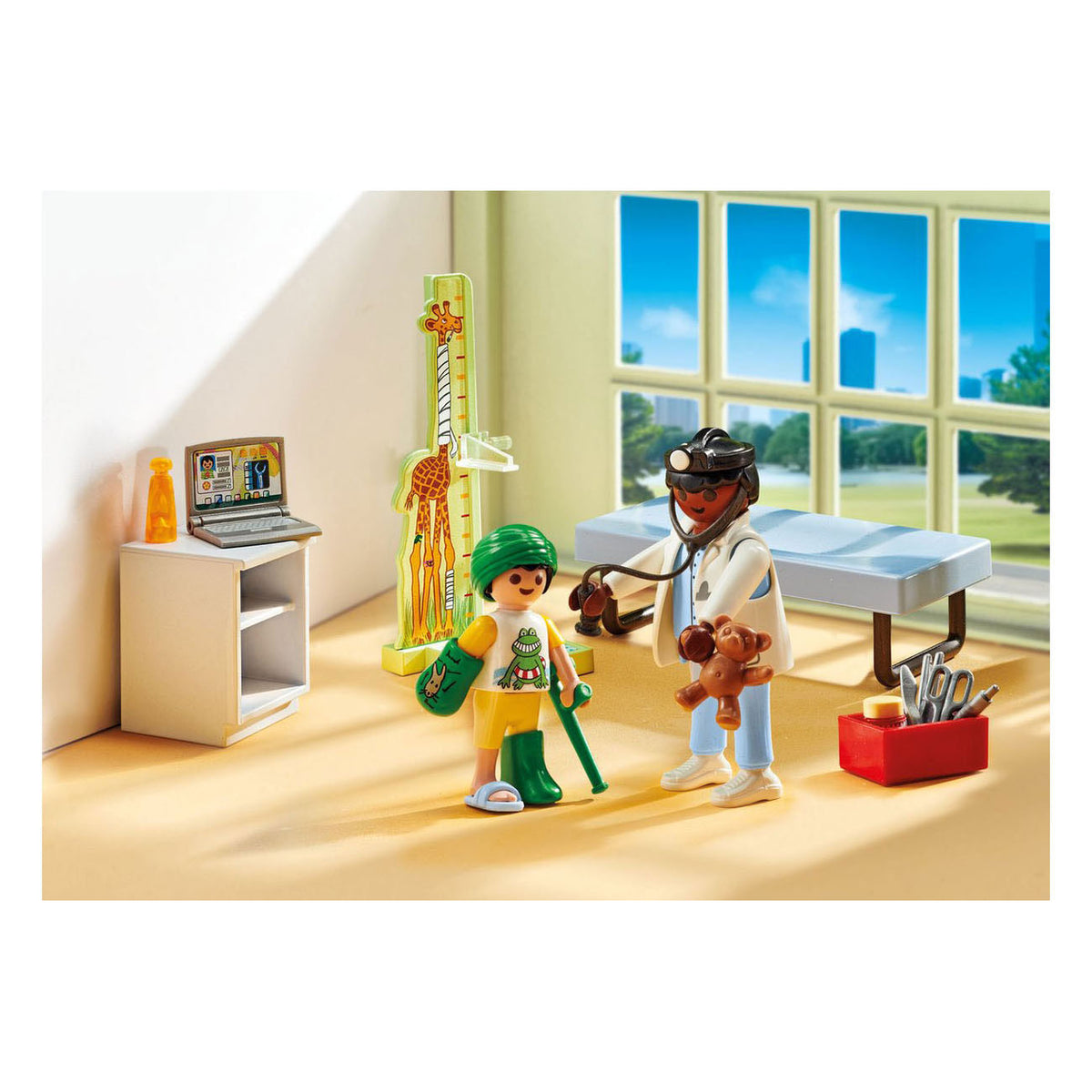 Playmobil 71619 kinderarts met teddybeer | 2 stuks