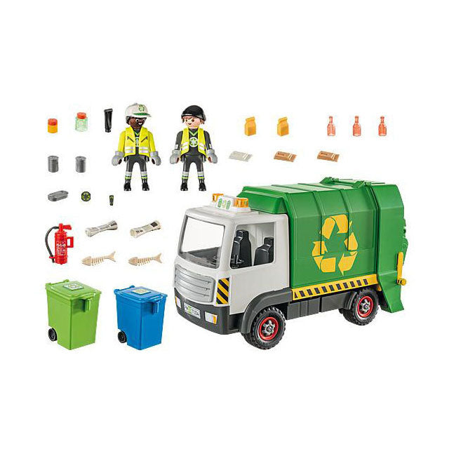 Playmobil city life recycling vuilniswagen - 71235