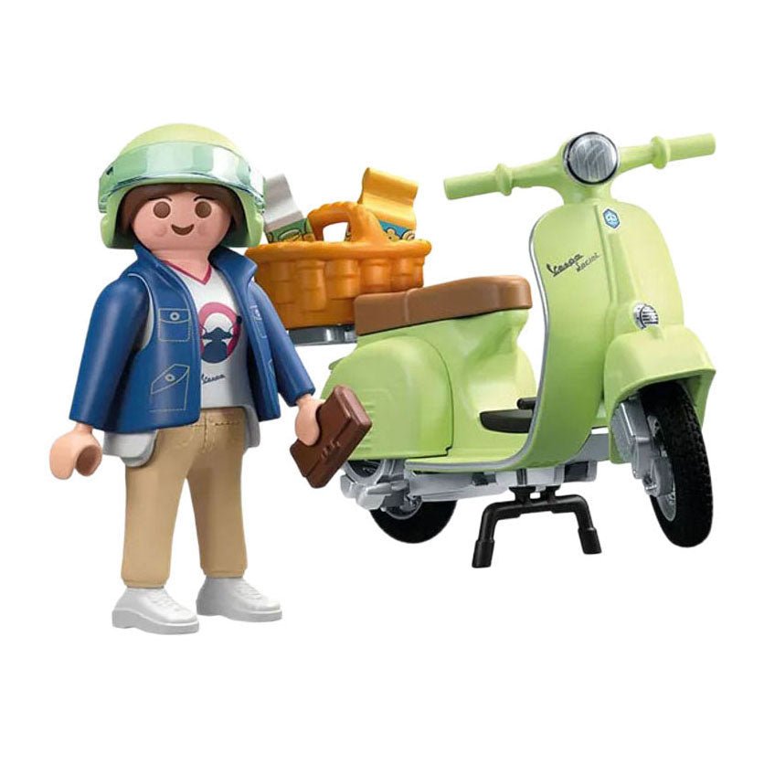 Playmobil 1969 vespa 150 sprint veloce groen - 71622