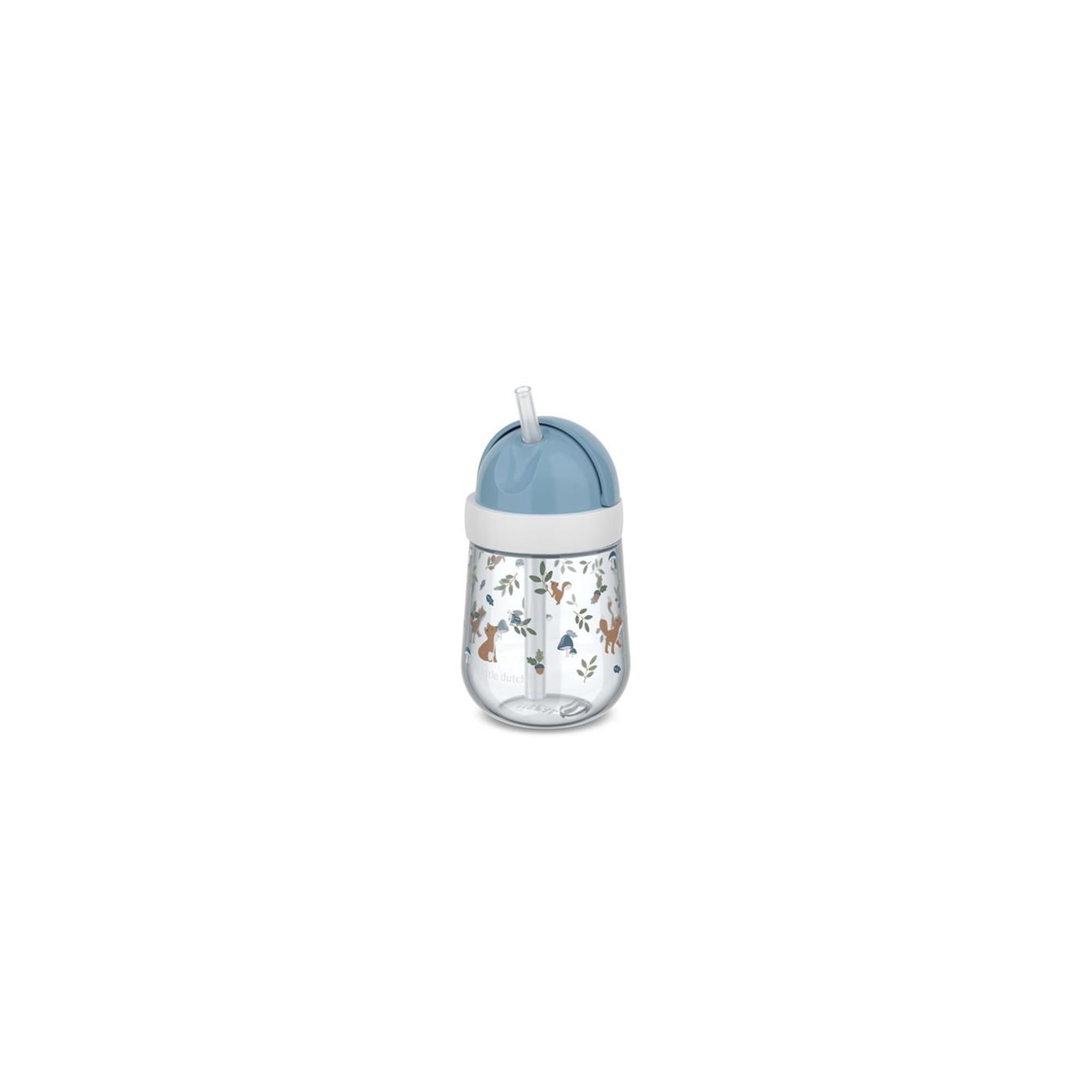 Mepal mio rietjesbeker little dutch - 300 ml - makkelijk vast te houden - kinderservies - forest friends