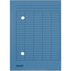 Dossiermap falken blauw 100 stuks