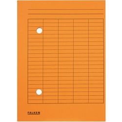 Dossiermap falken oranje 100 stuks