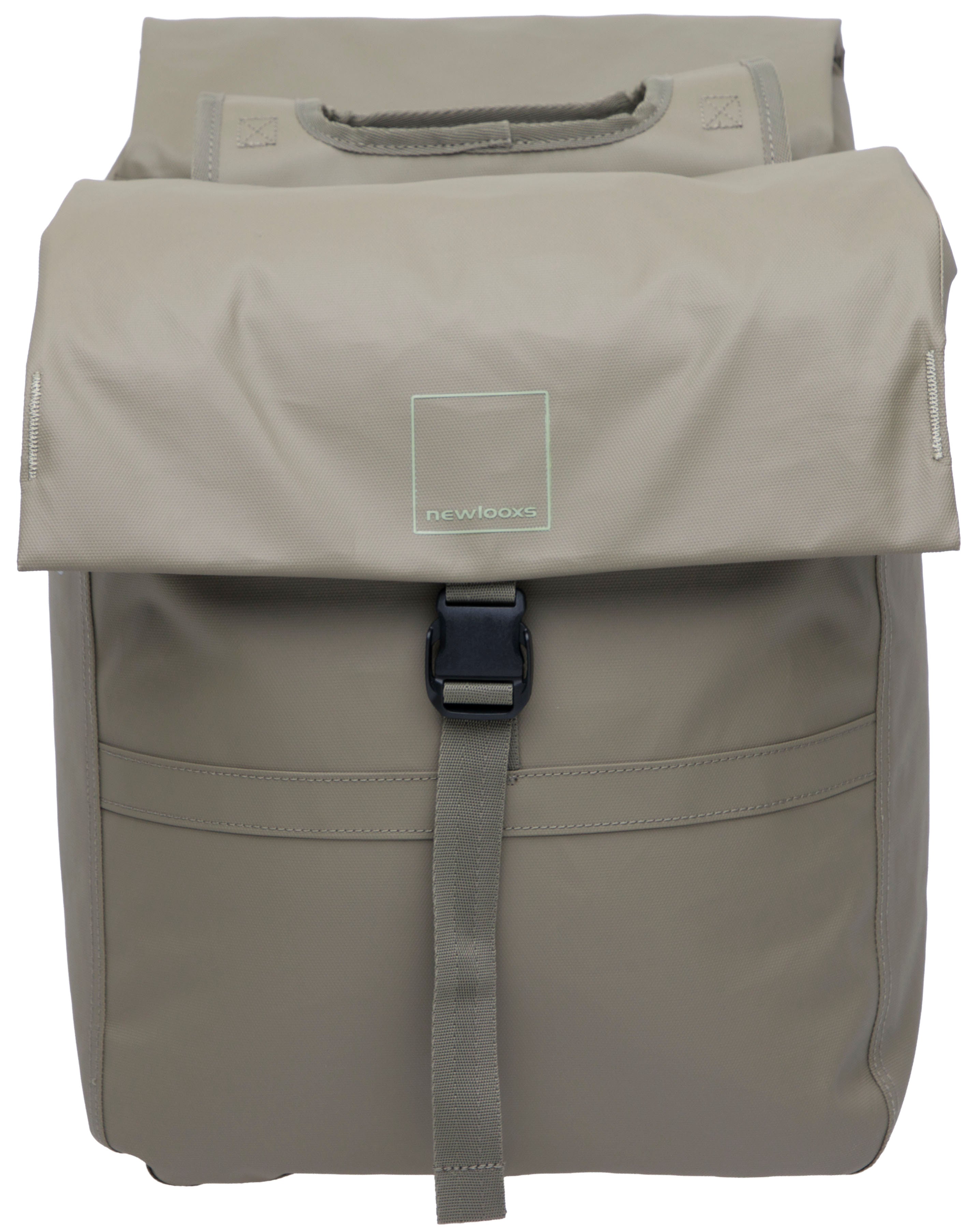 New tas looxs leeds dubbel | taupe | 38l