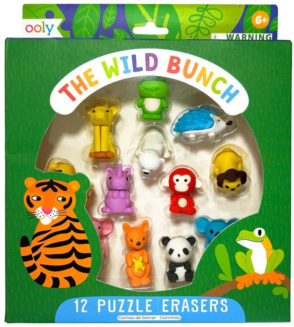 Ooly - the wild bunch - puzzelgummetjes