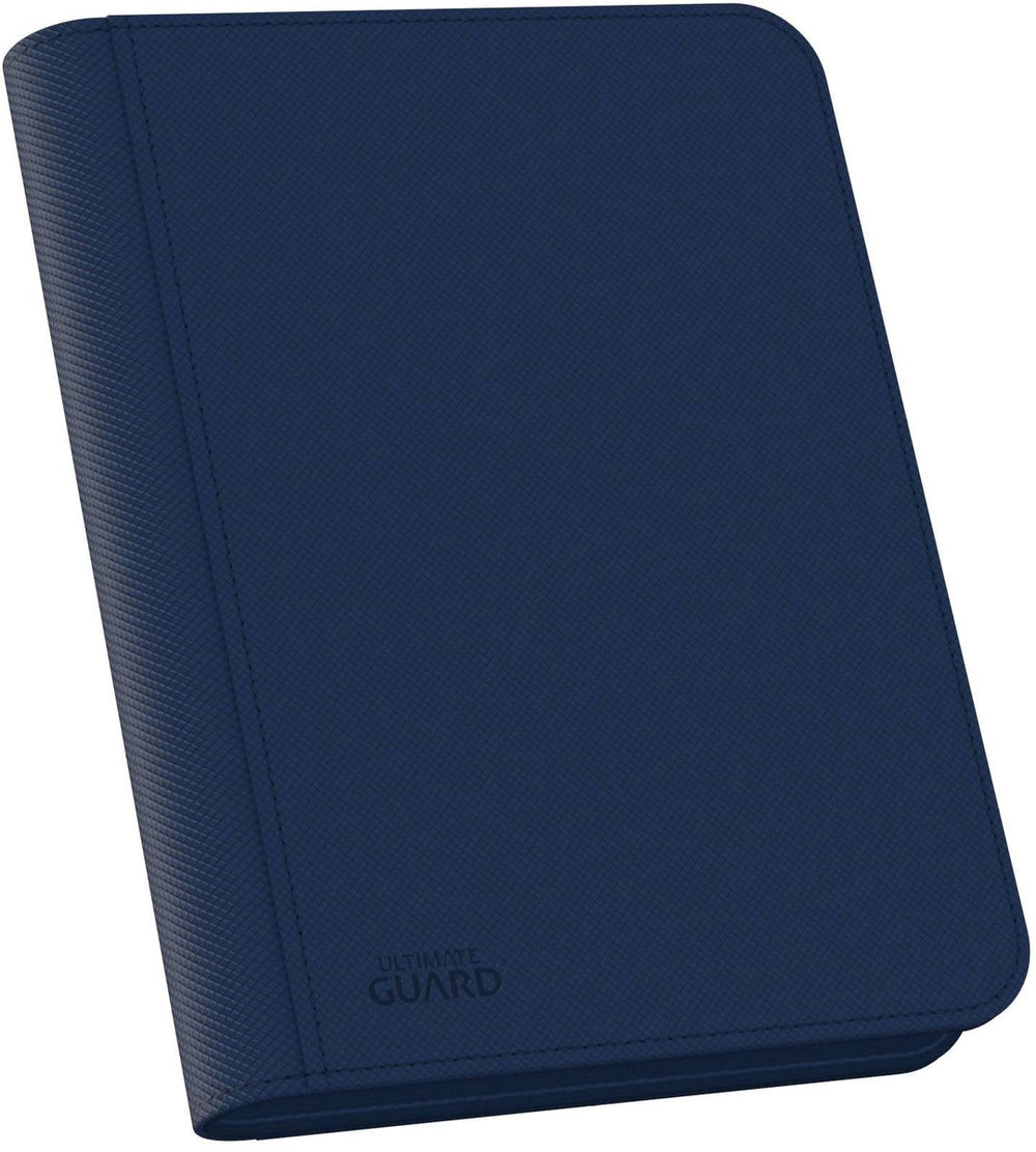 Ultimate guard zipfolio 160 8-pocket xenoskin - blue