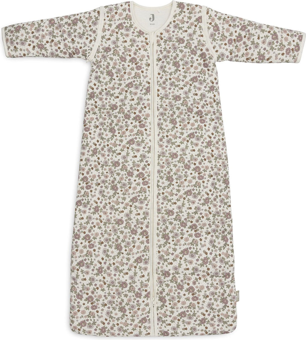 Jollein baby slaapzak winter met afritsbare mouw 70cm retro flowers - winterslaapzak