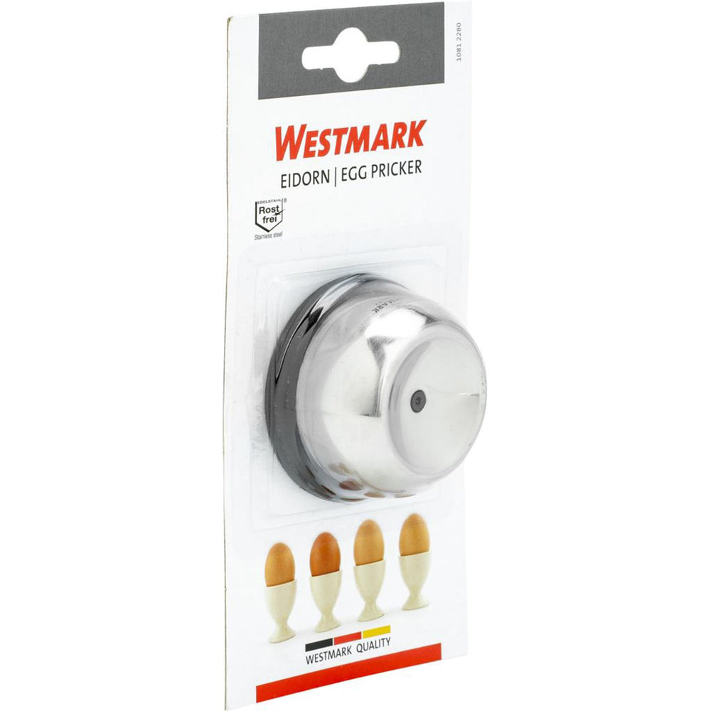 Westmark eierprikker, edele look, roestvrij staal, zilver zwart, 10812280