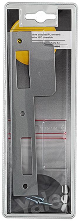 Yale 1019062 - 1 vlakke sluitplaat serie 53 r l | 5 stuks