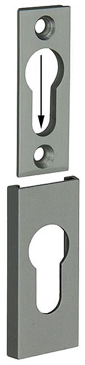 Yale 1019114 - 1 beveiliging profielcil.pz 6mm alunatur | 3 stuks