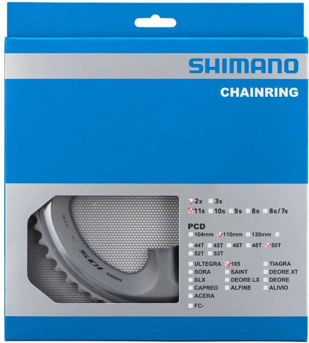 Shimano - Kettingblad 53T 105 FC-R7000 - zilver