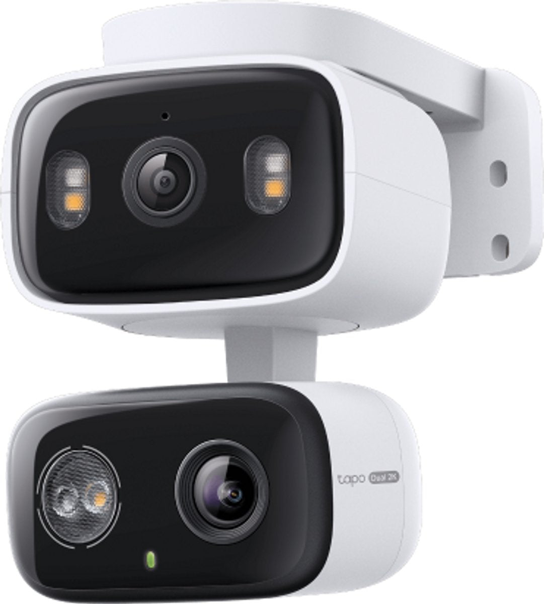 Tp-link tapo c246d beveiligingscamera dual lens -binnen buiten- 2k 3mp- pan tilt- ai detectie - ip65