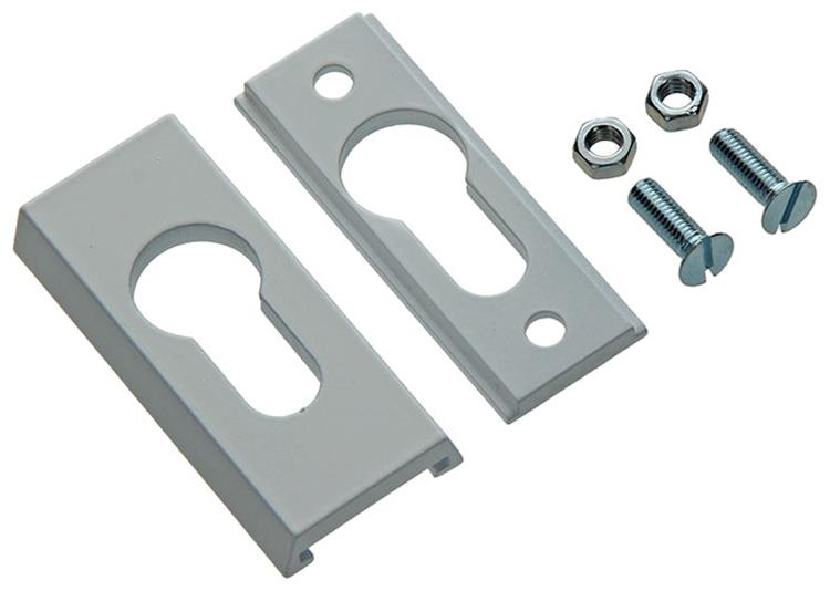 Yale 1019119 - 1 beveiliging profielcil.pz 9mm alu-wit | 3 stuks