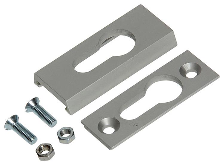 Yale 1019122 - 1 beveiliging profielcil.pz 9mm alunatur | 3 stuks