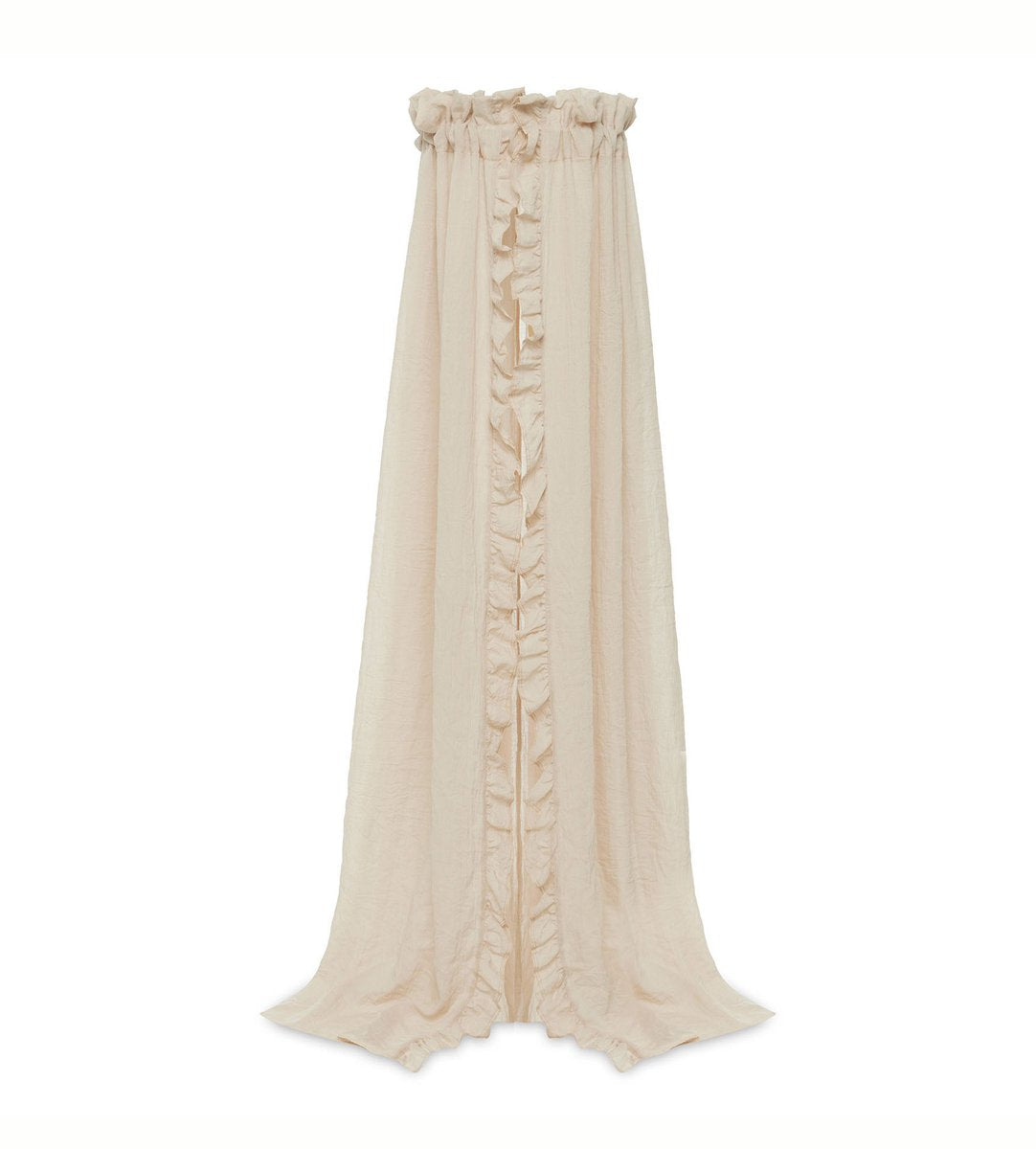 Jollein sluier vintage 155cm ruffle nougat