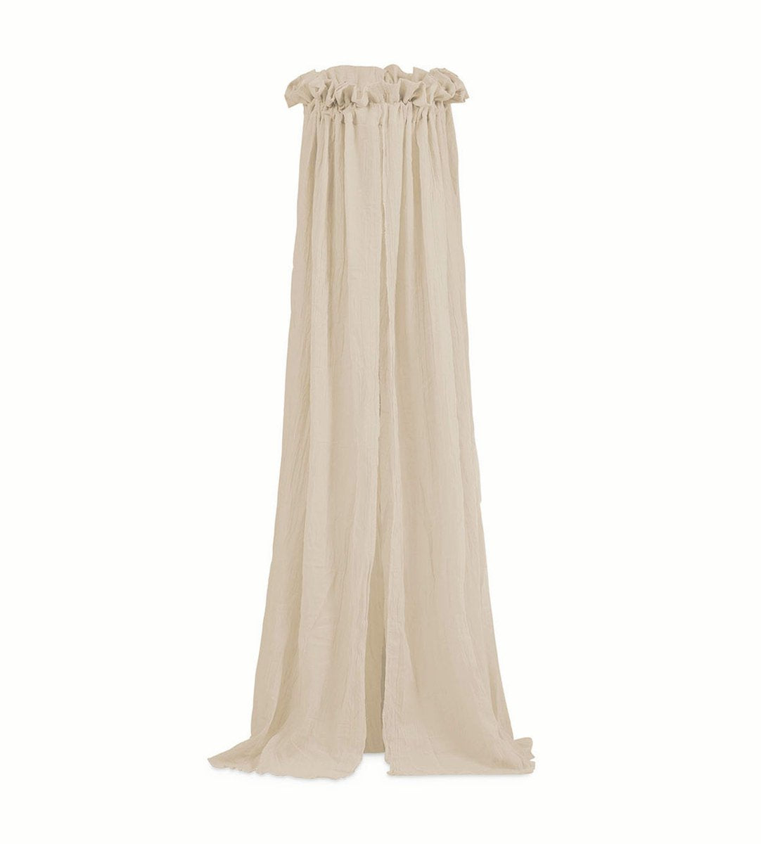 Jollein sluier vintage - nougat - baby sluier, bed hemeltje - 155cm