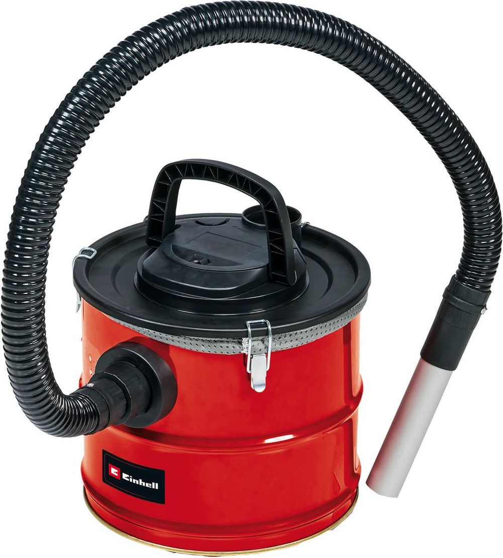 Einhell elektrische aszuiger tc-av 1718 d - 1200 watt - 18 l - max. zuigkracht: 170 mbar - zuigslang: ø36 mm 1 m - incl. plooifilter, voorfilter