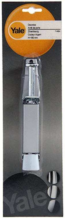 Yale 1019207 - 1 deurstop zilverkleurig h=180mm | 3 stuks