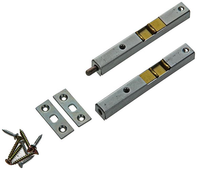 Yale 1019212 - 2 buisschuiven verzinkt 11x13mm 100mm | 5 stuks