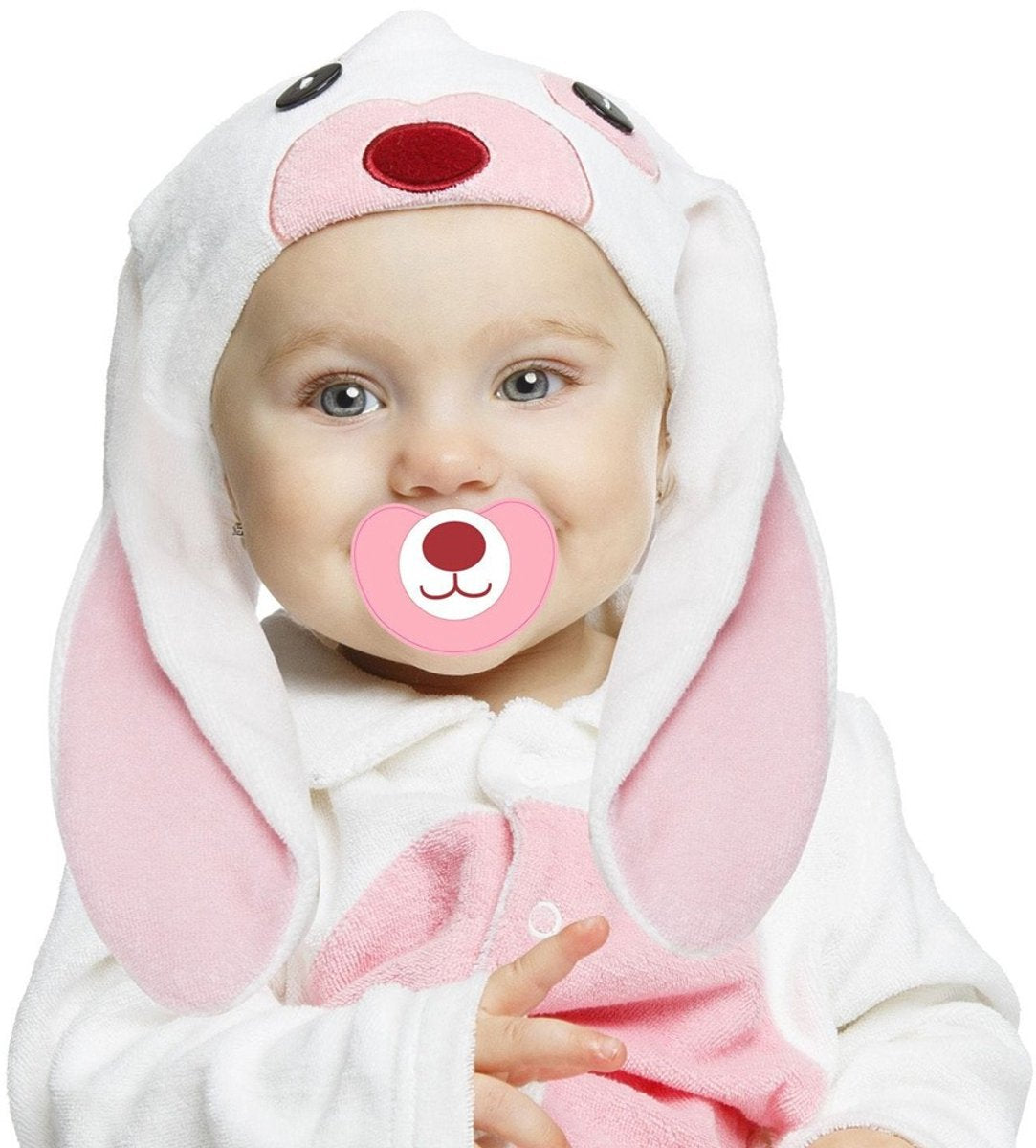 My other me baby konijntje - roze - maat 6-12 maand