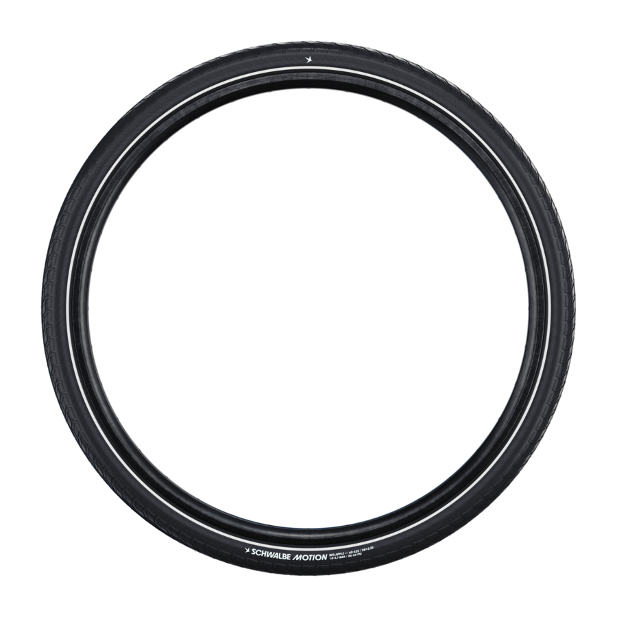 Schwalbe draadband motion big apple 60-559 +r zwart