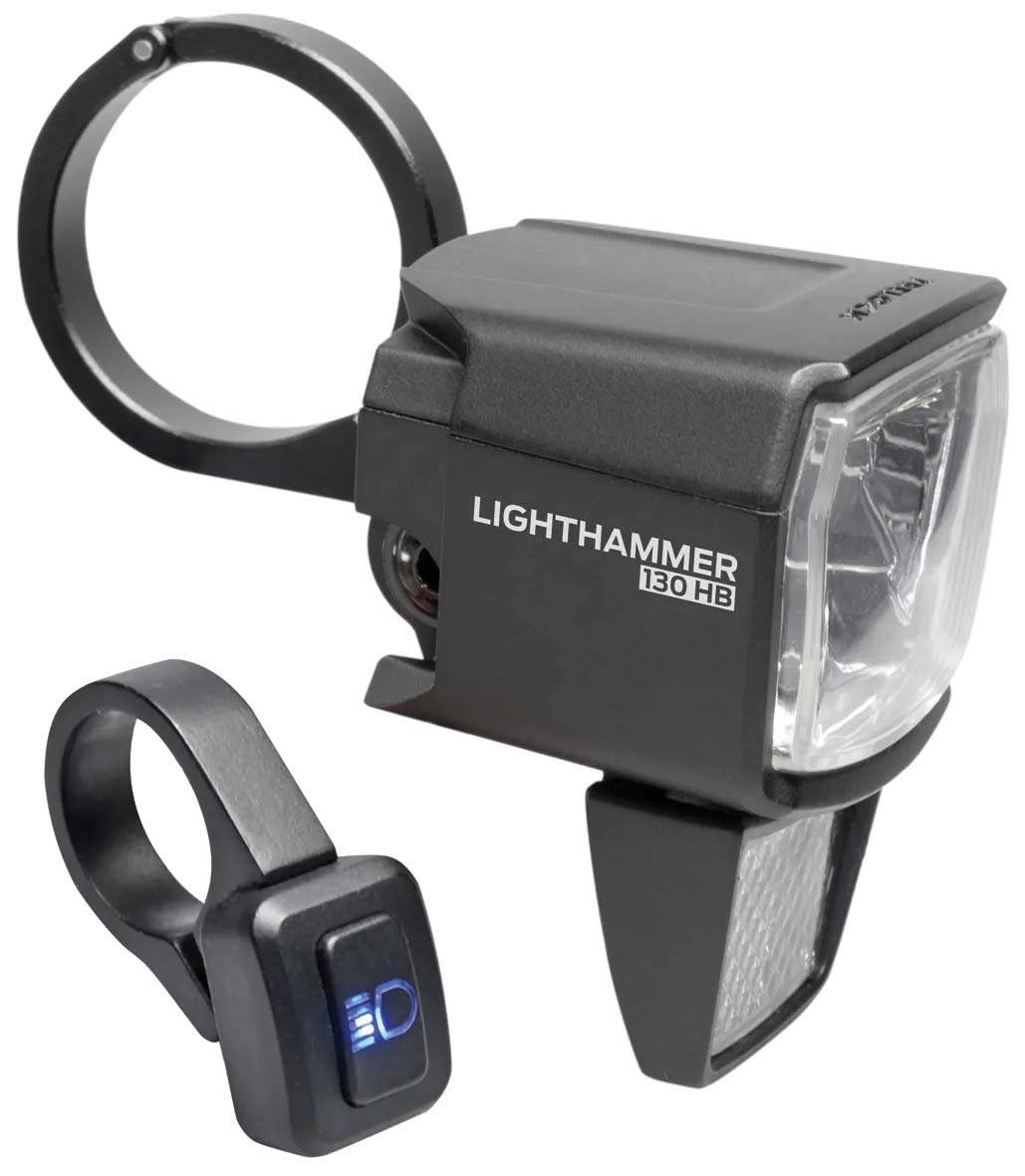 Trelock koplamp Lighthammer LS 930-HB Eb 12v DC 130 lux