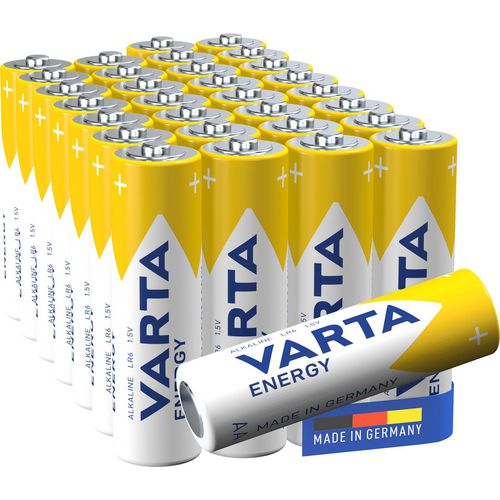 Batterijen energy aa varta 30 stuks