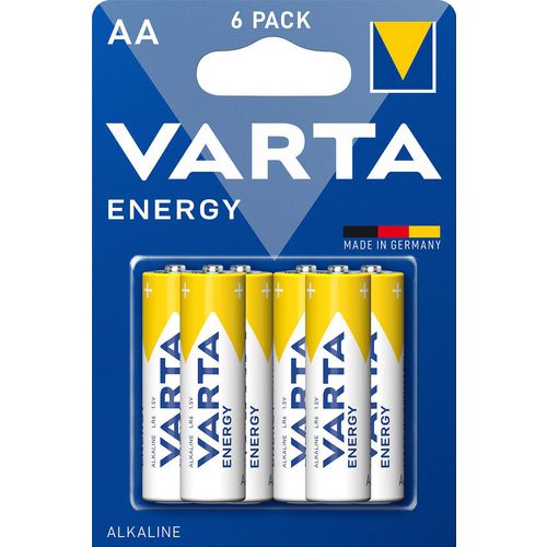 Batterijen energy aa varta 6 stuks