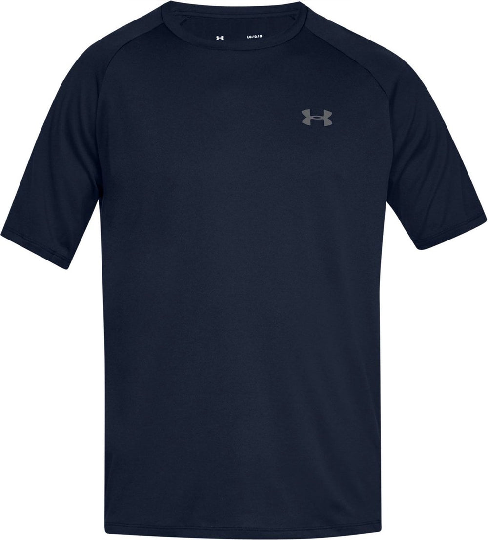 Under armour ua tech 2.0 ss tee-blu heren sportshirt - academy - graphite