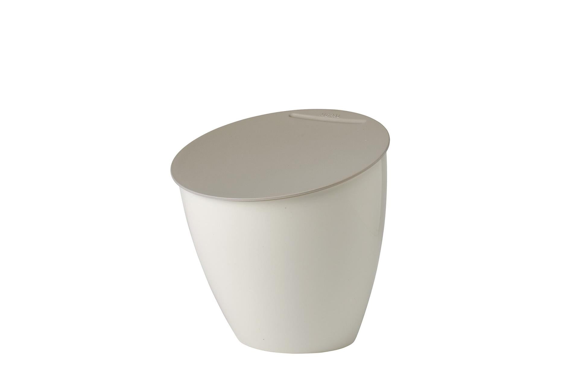 Mepal afvalbakjes calypso 2,2 liter nordic wit