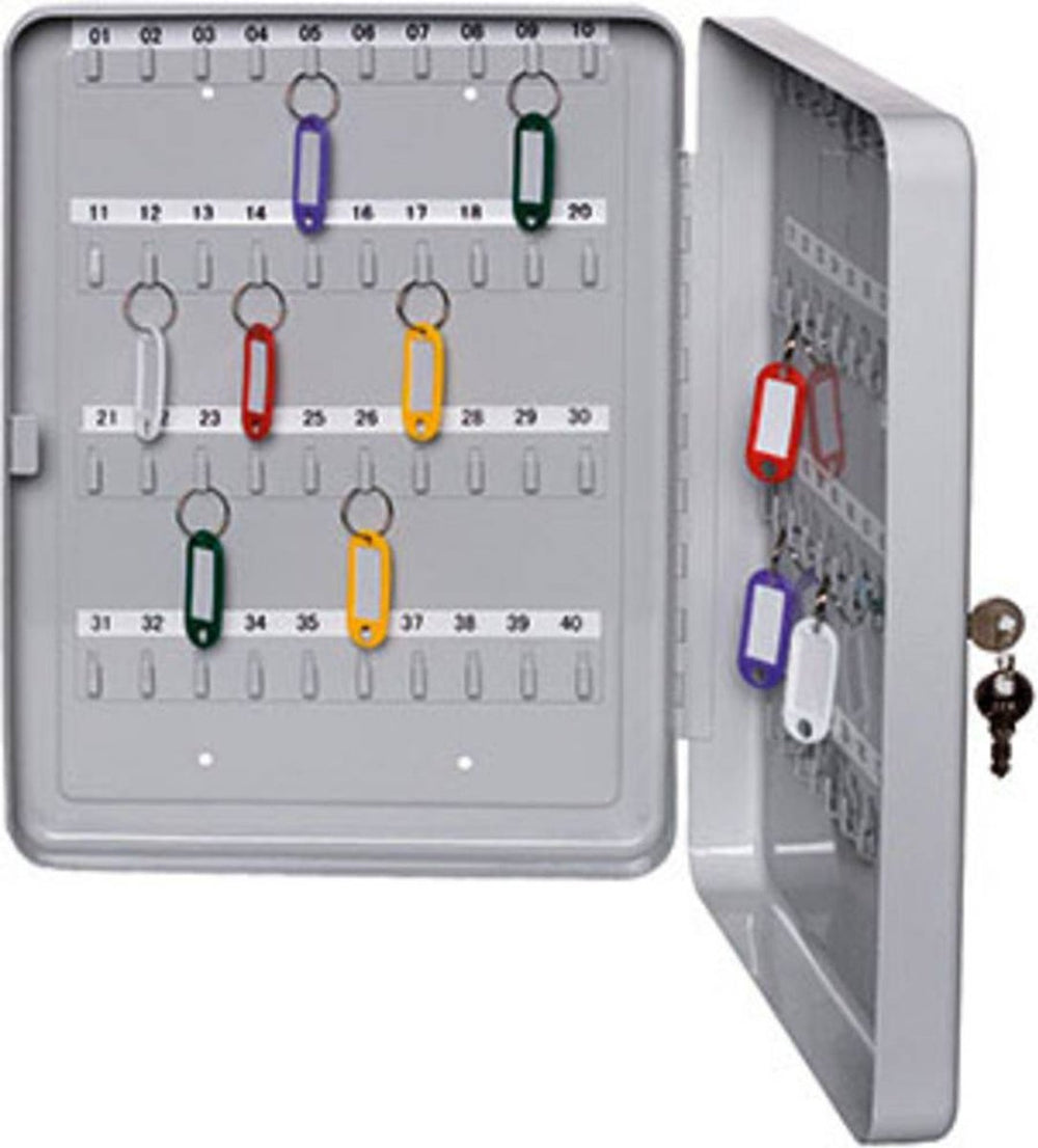 Alco sleutelkast - 200x160x80mm - grijs - voor 20 sleutels - al-890-33
