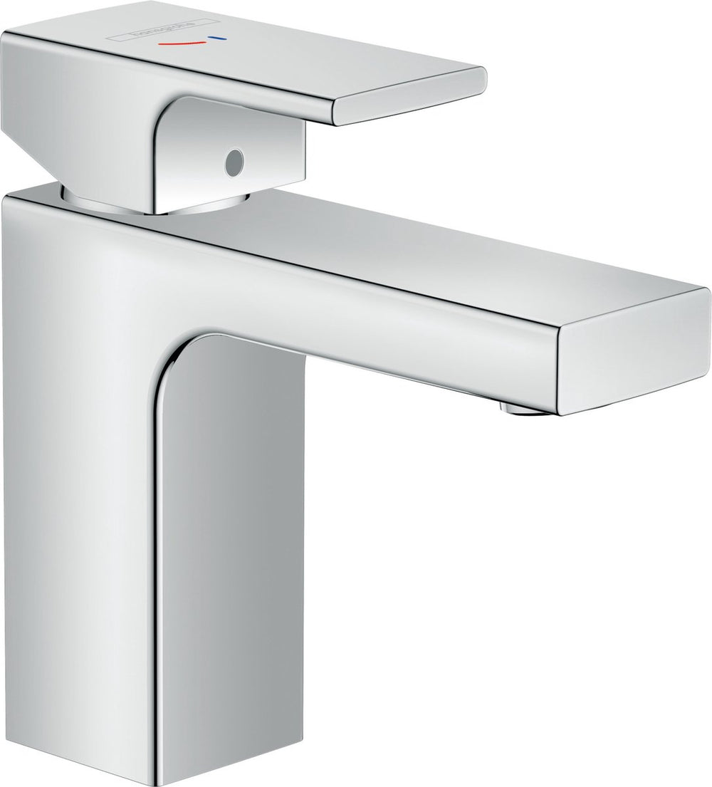 Hansgrohe vernis shape - wastafelmengkraan - ééngreeps bediening - met trekwaste - 100mm maat - chroom