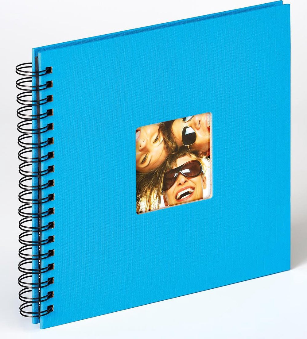 Walther sa-108-u fun - spiraal album - formaat 26 x 25 cm - oceaanblauw