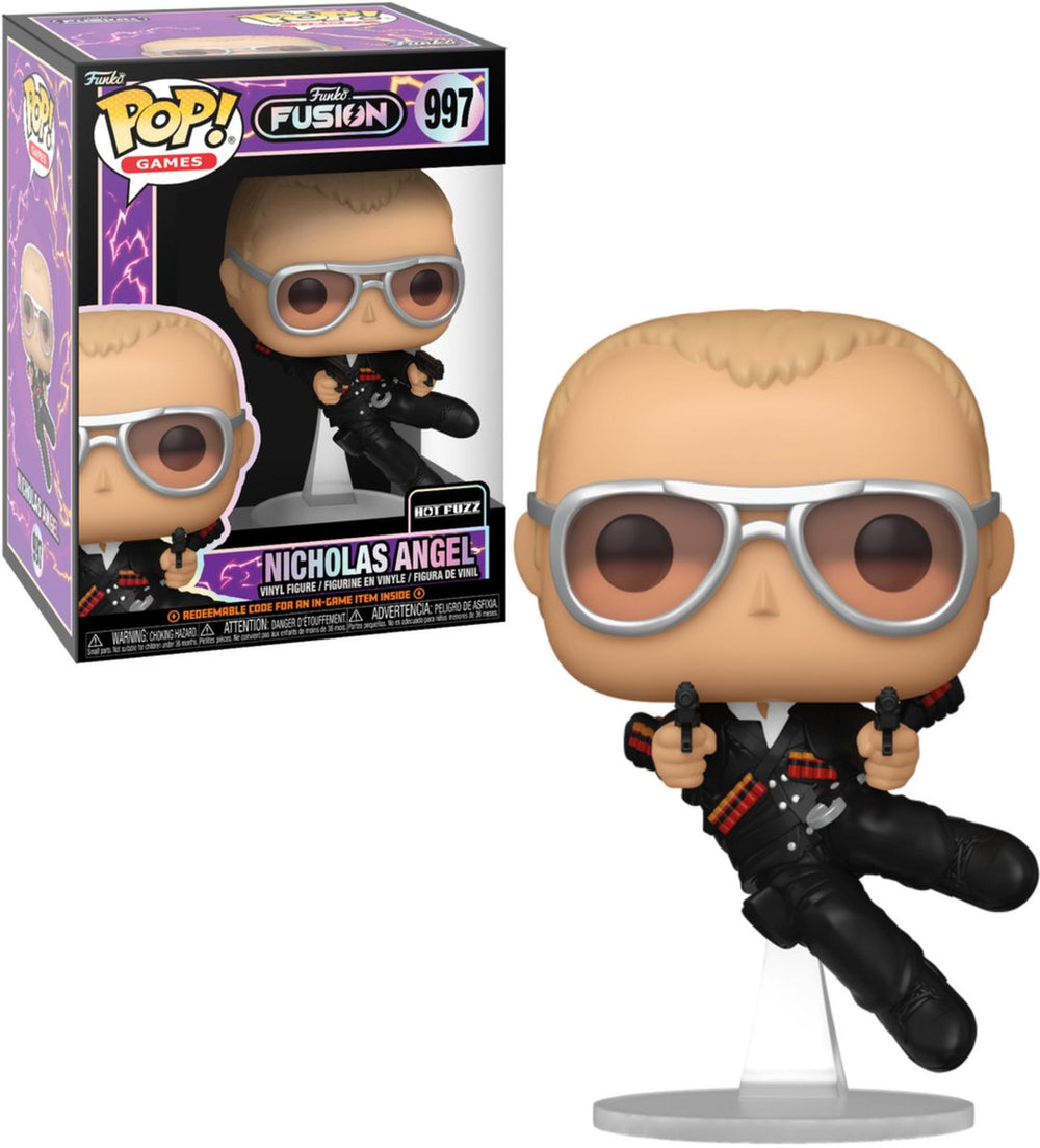 Funko pop! games: fusion - nicholas angel #997 (hot fuzz)