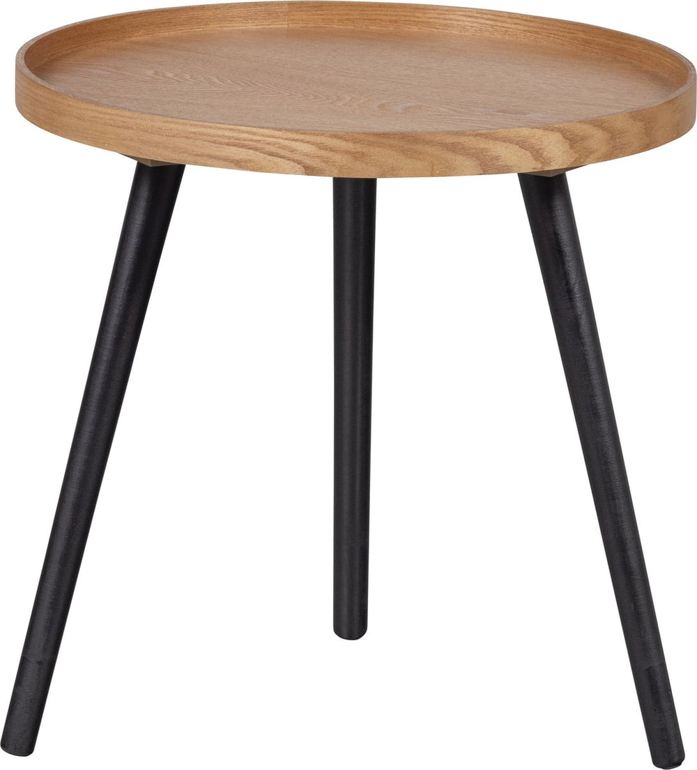 Woood mesa bijzettafel m - hout - naturel - 45x45x45