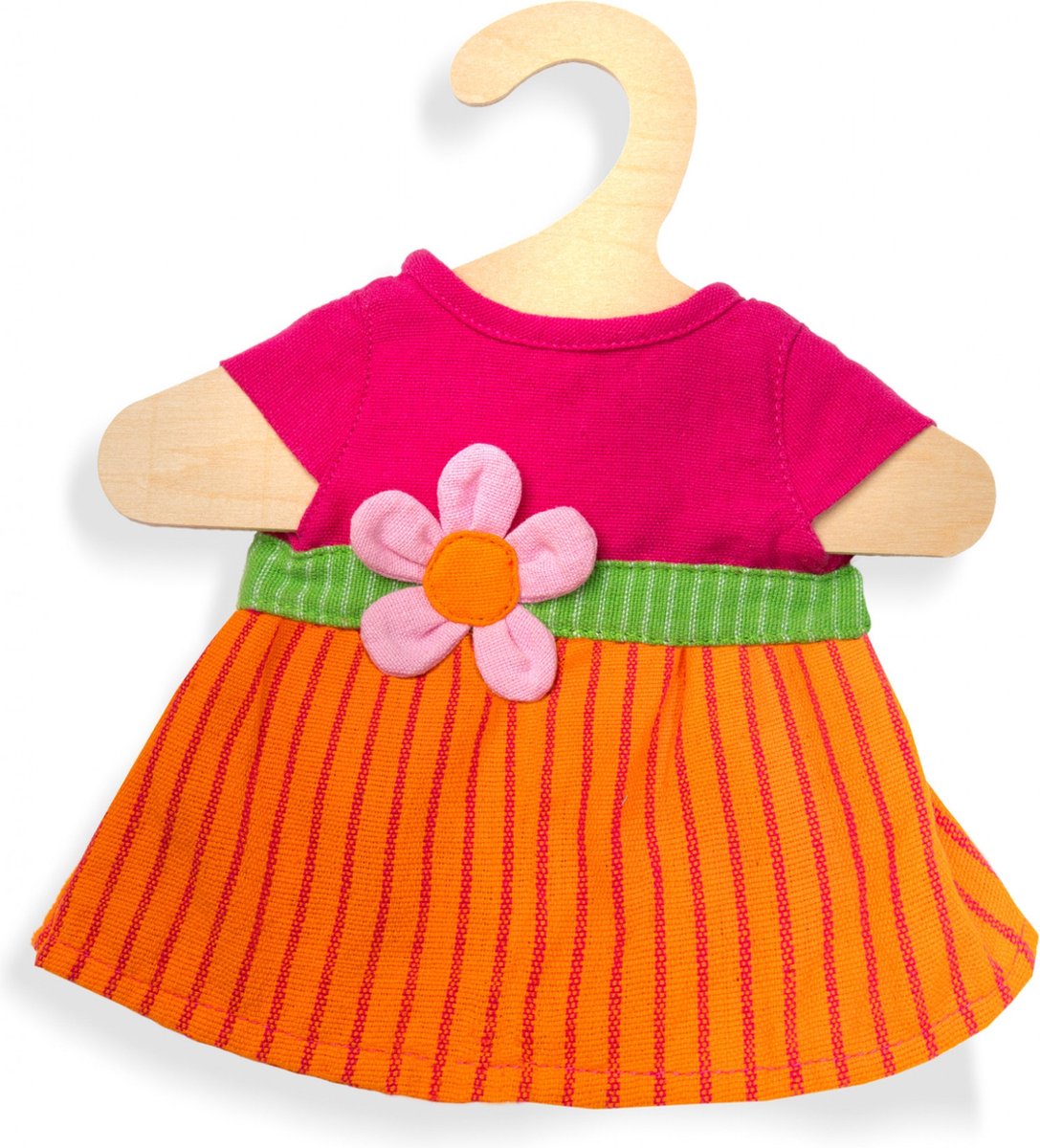 Heless poppen fairtrade jurk maya, 28-35 cm