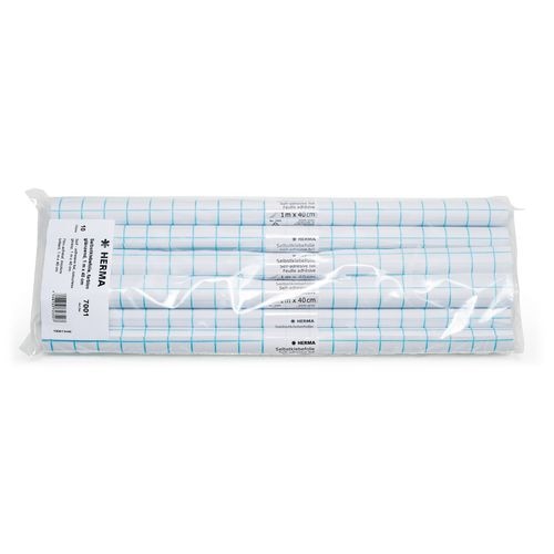 Boekomslag folie herma 1m x 40cm transparant polypropyleen (pp)