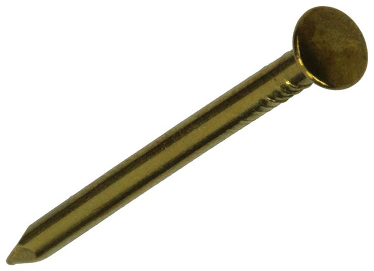 Mack 1017173 - nagel bolle kop messing 20 gr 1,8 x 30 mm | 10 stuks