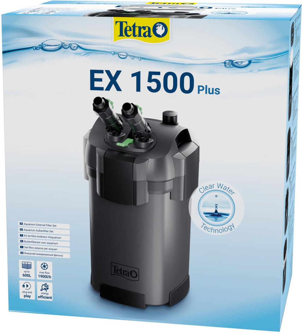 Tetra ex buitenfilter 1500 plus - aquariumfilter - 300 - 600 l