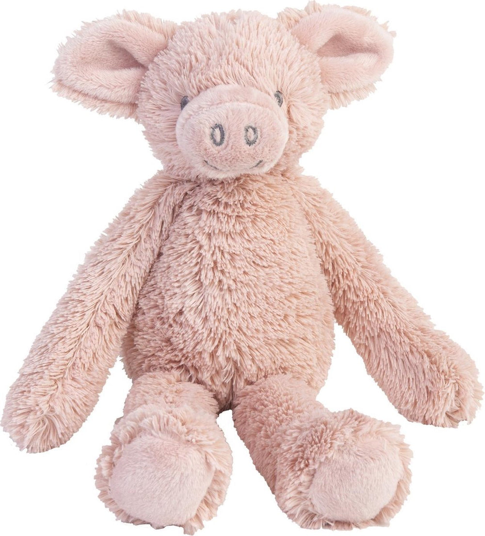 Happy horse varken perry knuffel 28cm - roze - baby knuffel