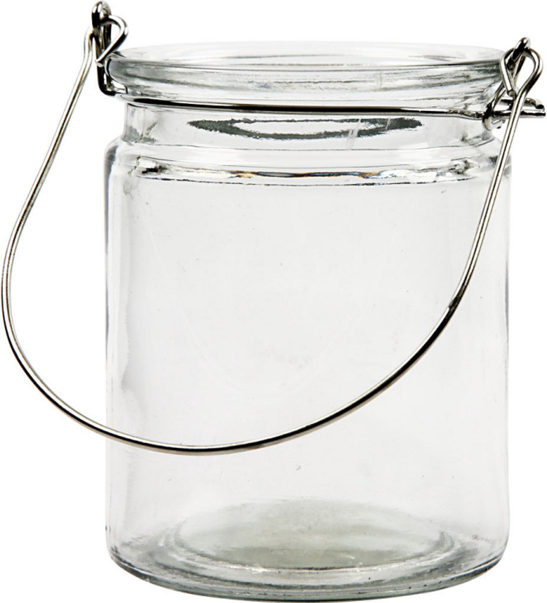 Creativ company glazen lantaarn 10x7,6 cm 12 stuks