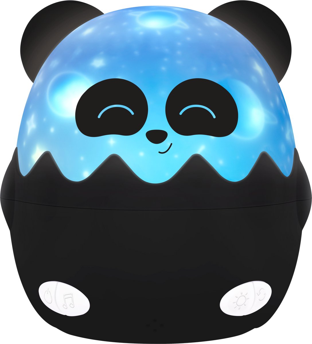 Bigben hibuddies hibuddies- nachtlamp met projector en muziek voor kinderen - bao de panda