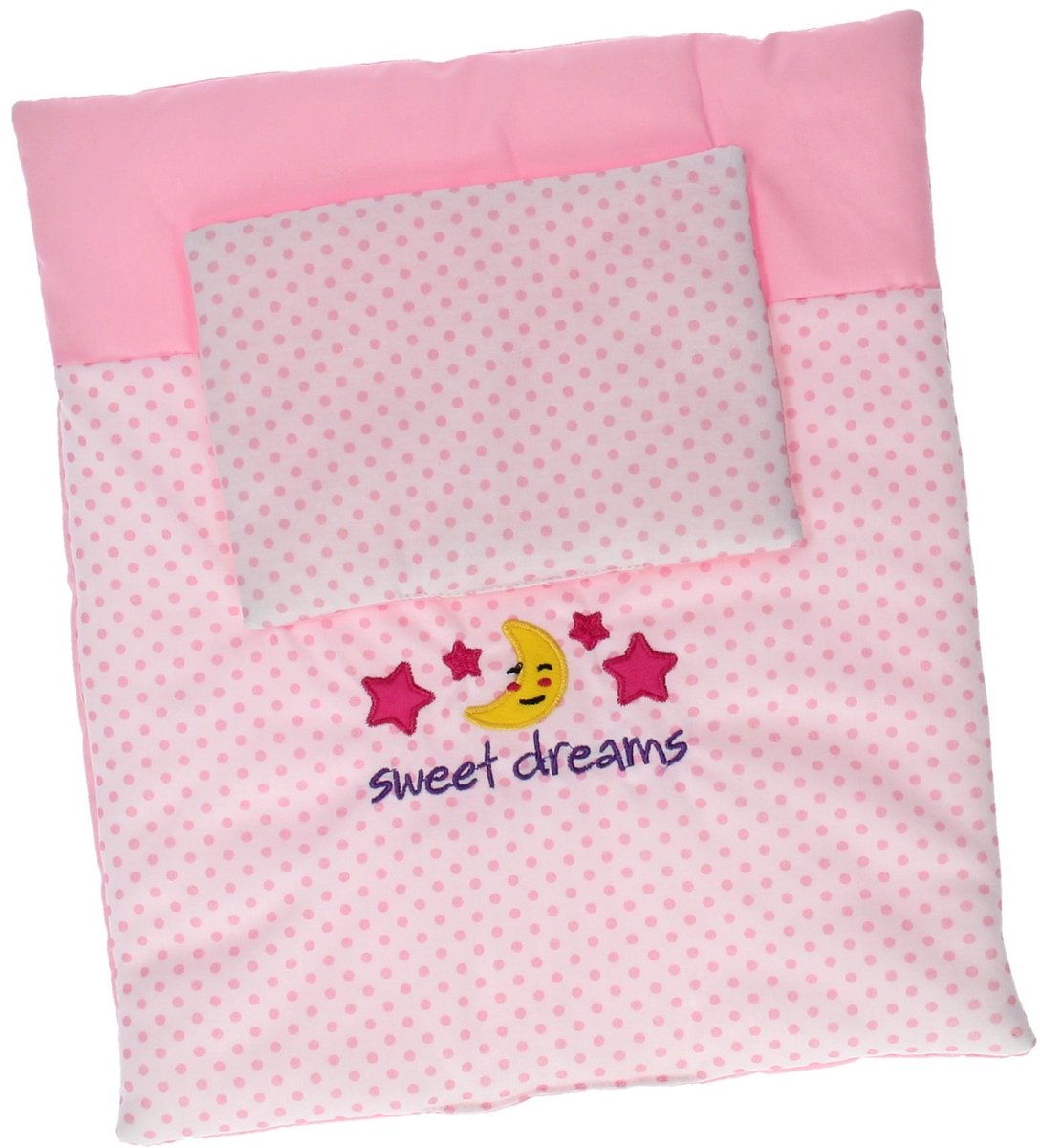 Baby Rose Poppendekken en Kussenset