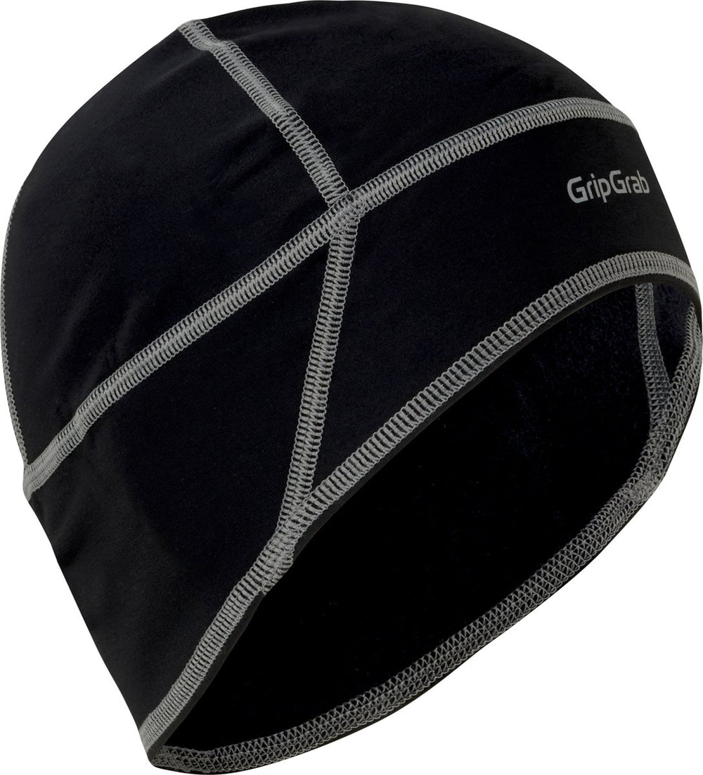 Gripgrab - thermo lente herfst helmmuts skull cap fietsen - zwart - unisex - maat s