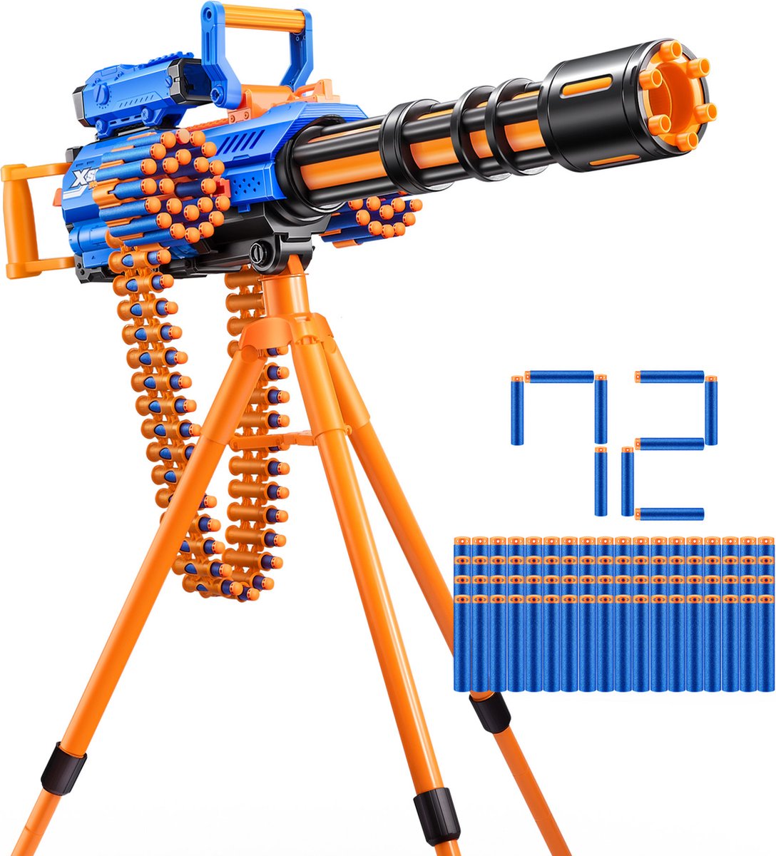 Zuru Zuru X-Shot Insanity Gemotoriseerde Rage Fire Blaster + 72 Darts