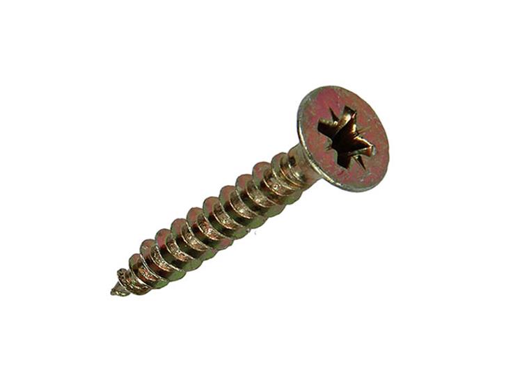 Mack 1017243 - spaanplaatschroef vz kop geelverz.18 st 4,5 x 30 mm | 10 stuks