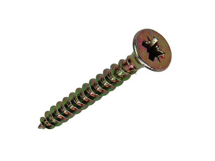 Mack 1017244 - spaanplaatschroef vz kop geelverz.16 st 4,5 x 35 mm | 10 stuks
