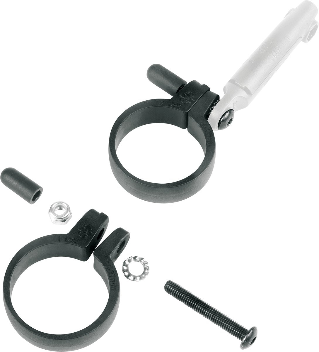 Sks 11561 spatbordstang klembevestiging voorvork 34,0 37,0mm per set